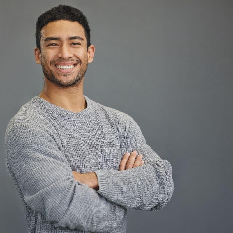 Man in Grey